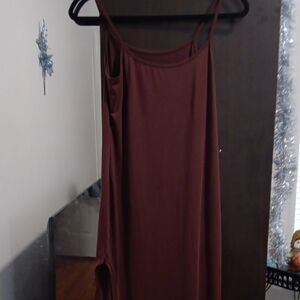 Chic Brown Slip Dress
